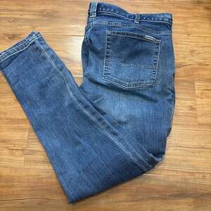 Carhart Women's Mid Rise Easy Rider Bootcut Jean, Tanzanite, 14 / 32 Long